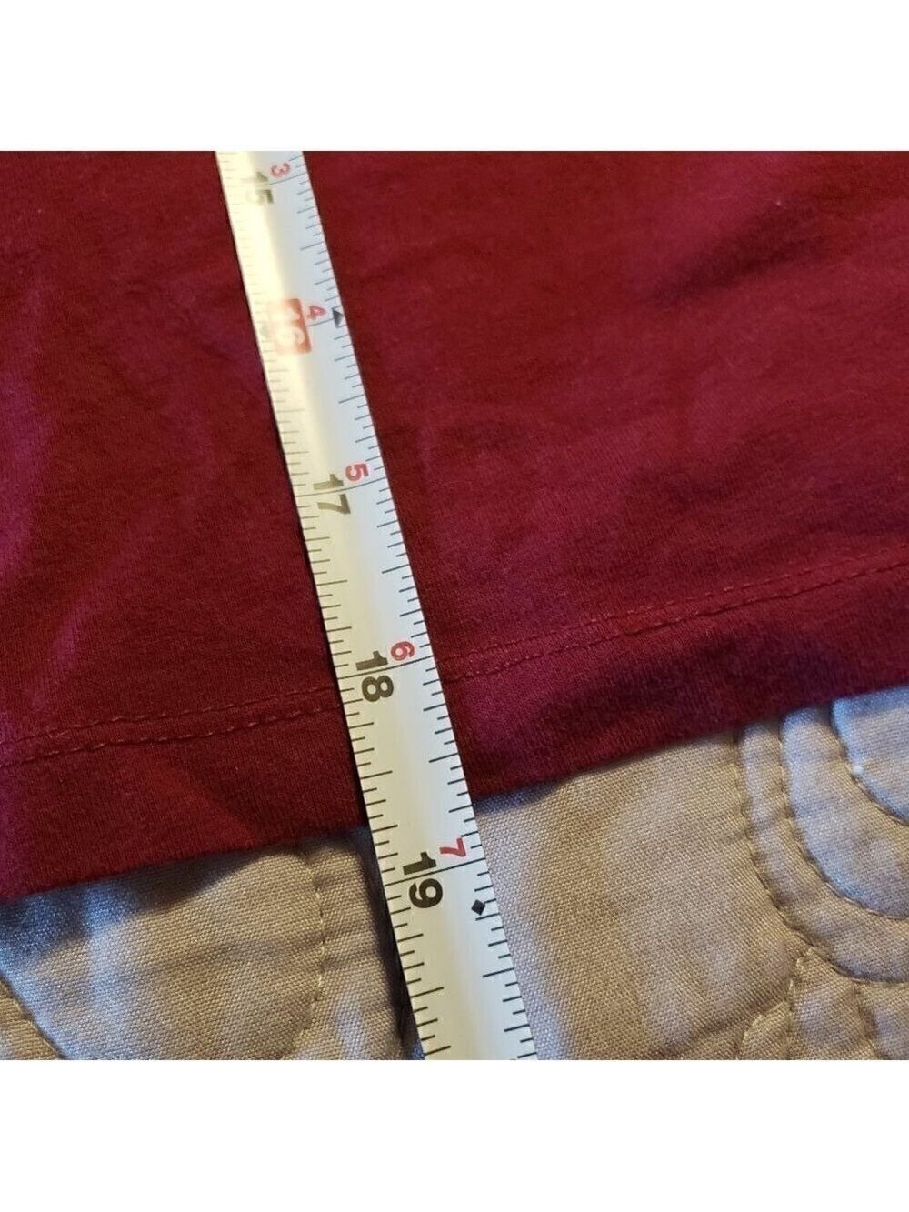 No Boundaries Spaghetti strap in maroon -Size XXL - Picture 6 of 6